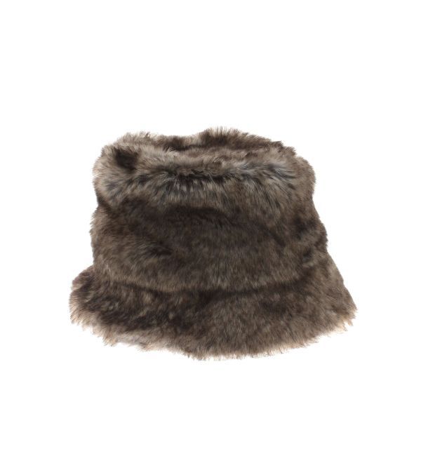 EMODA「ボリュームフェイクファーハット」|ハット|ライトミックス