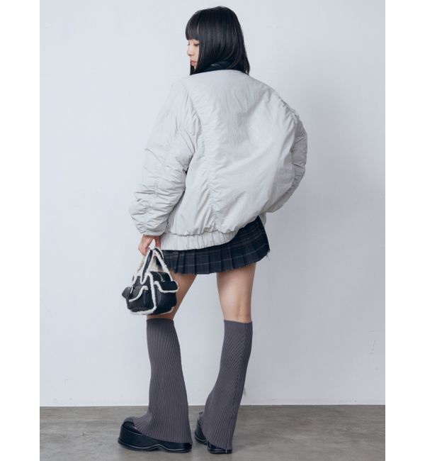 EMODA「リブルーズレッグウォーマーズ」|レッグウォーマー|