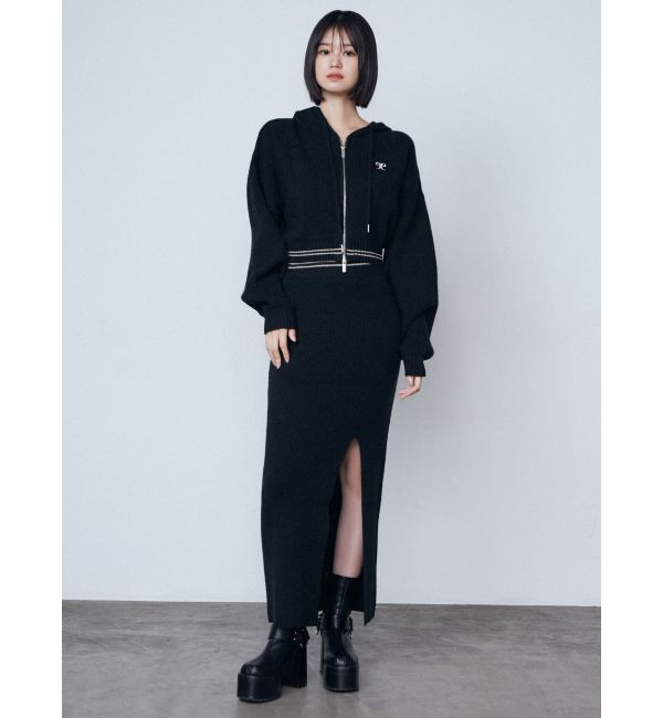 EMODA「チューズマキシニットスカート」|スカート|