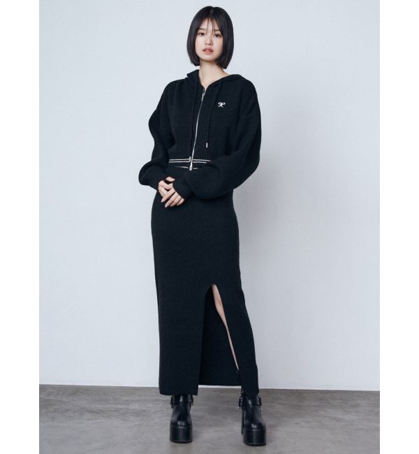 EMODA「チューズマキシニットスカート」|スカート|