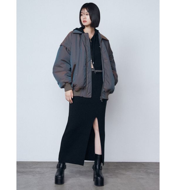 EMODA「チューズマキシニットスカート」|スカート|