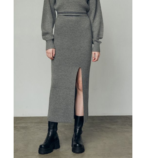 EMODA「チューズマキシニットスカート」|スカート|