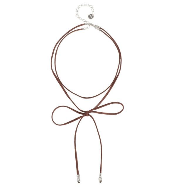 EMODA「ストリングリボンチョーカーネックレス」|ネックレス|