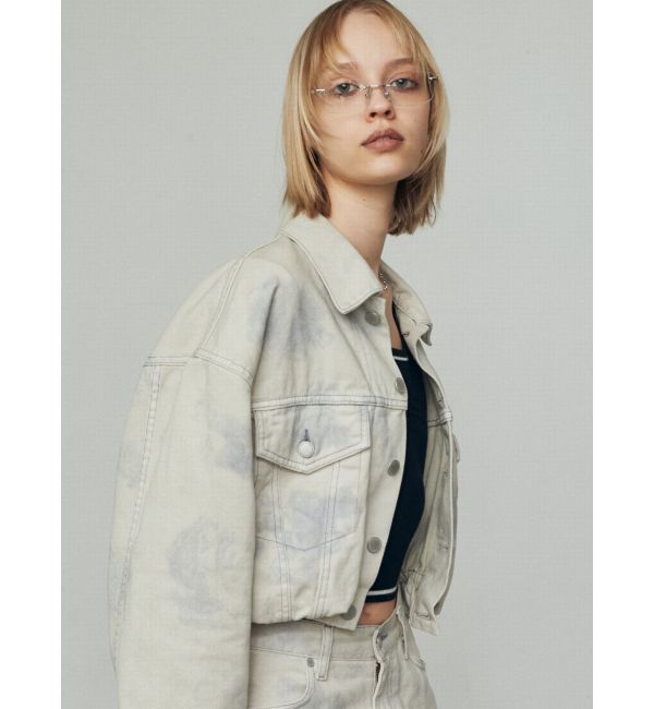 EMODA「バルーンコンパクトデニムブルゾン」|ブルゾン・スタジャン|