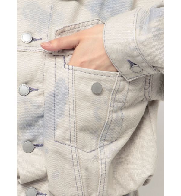 EMODA「バルーンコンパクトデニムブルゾン」|ブルゾン・スタジャン|