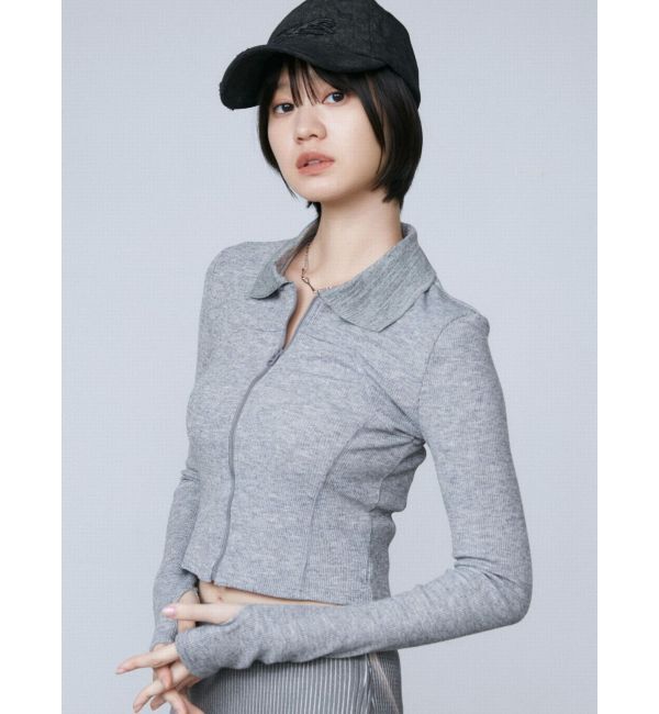 EMODA「リブカッティングトップ」|Tシャツ・カットソー|