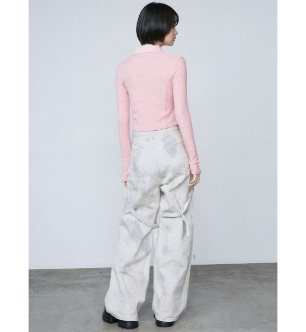 EMODA「リブカッティングトップ」|Tシャツ・カットソー|