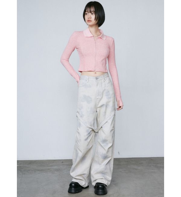 EMODA「リブカッティングトップ」|Tシャツ・カットソー|