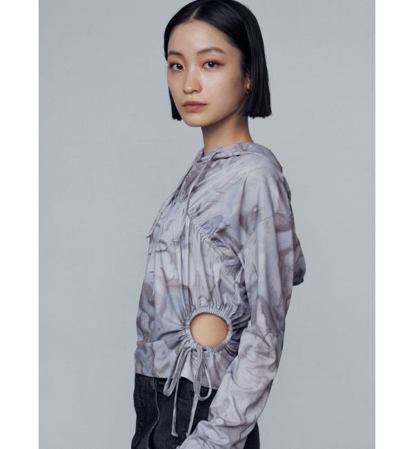 EMODA「ホールギャザーリボントップ」|Tシャツ・カットソー|