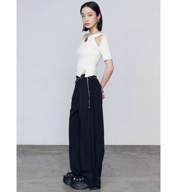 EMODA「スキンラインショートスリーブニット」|ニット・セーター|