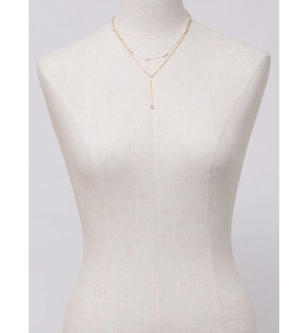 MERCURYDUO「2WAYダブルチェーンネックレス」|ネックレス|