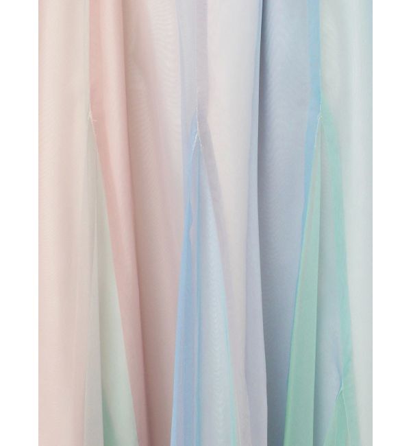 MERCURYDUO「グラデーションチュールボリュームスカート」|スカート|