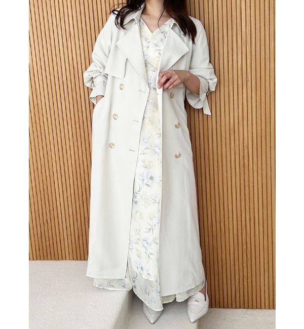 MERCURYDUO「ベーシックトレンチコート」|トレンチコート|