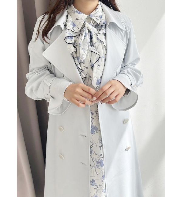 MERCURYDUO「ベーシックトレンチコート」|トレンチコート|