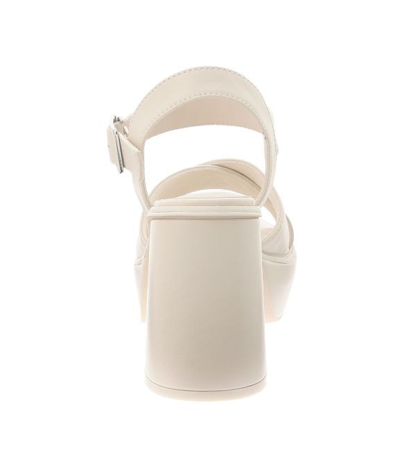 MERCURYDUO「プラットフォームクロスサンダル」|サンダル|