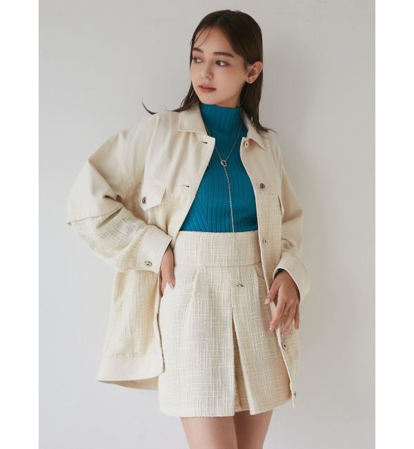 MURUA「ツイードタックショートパンツ【セットアップ着用可】」|その他|