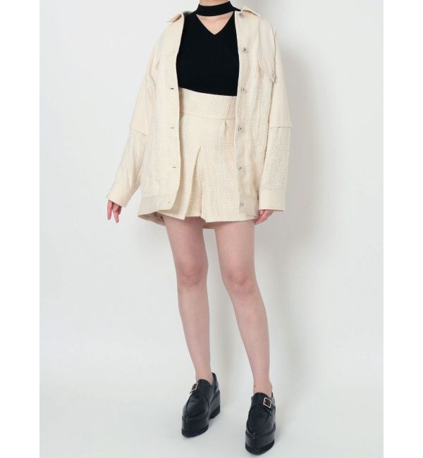 MURUA「ツイードタックショートパンツ【セットアップ着用可】」|その他|