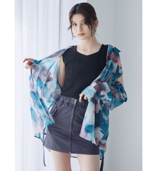 MURUA「2WAYシアーシャツ」|シャツ・ブラウス|