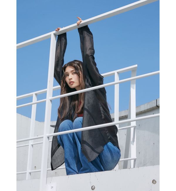 MURUA「2WAYシアーシャツ」|シャツ・ブラウス|