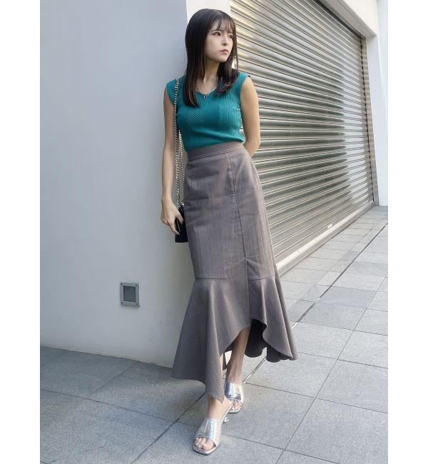 MURUA「バックオープンリブコルセットニット」|ニット・セーター|