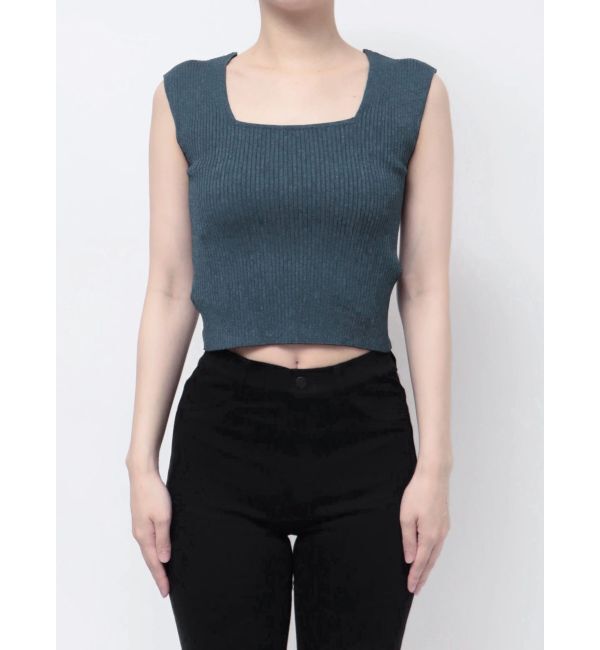 MURUA「バックオープンリブコルセットニット」|ニット・セーター|