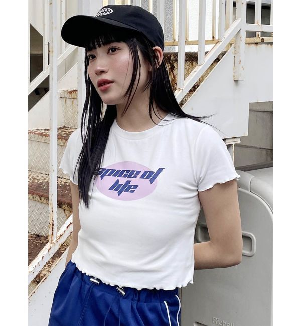 MURUA「メロートリムTシャツ」|Tシャツ・カットソー|
