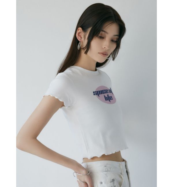 MURUA「メロートリムTシャツ」|Tシャツ・カットソー|