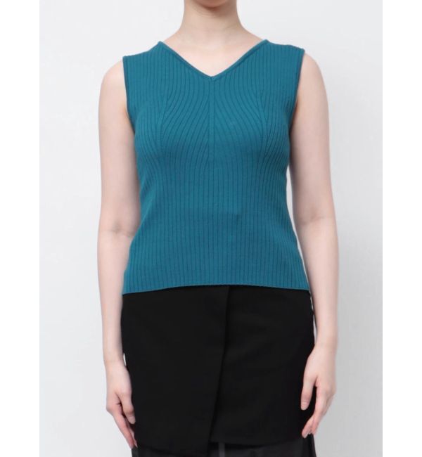 MURUA「付け衿2WAYリブニット」|ニット・セーター|