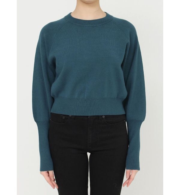 MURUA「クルーネックボリュームスリーブニット」|ニット・セーター|
