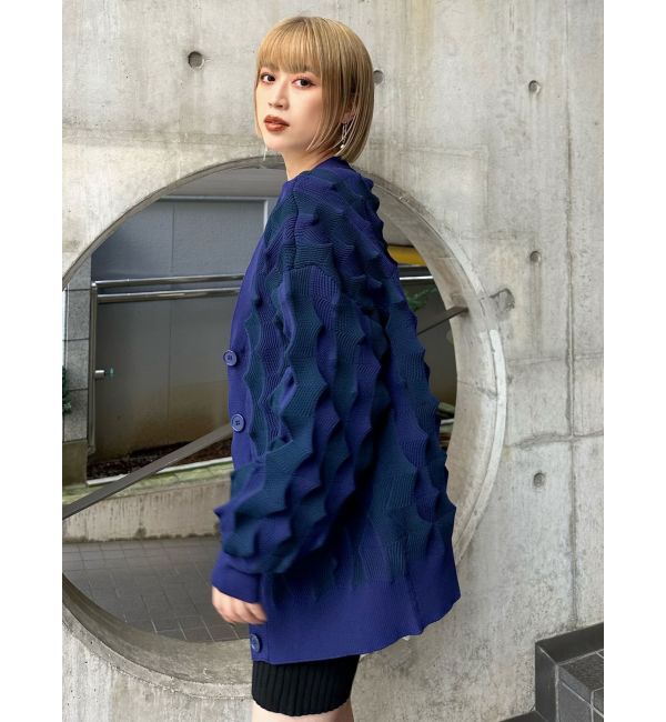 MURUA「バンピーオーバーカーディガン」|カーディガン|