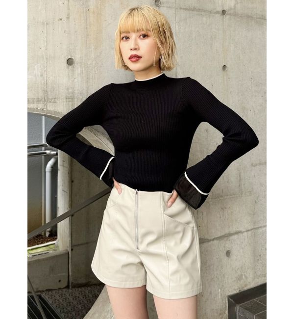 MURUA「フェイクレザーショートパンツ」|その他|