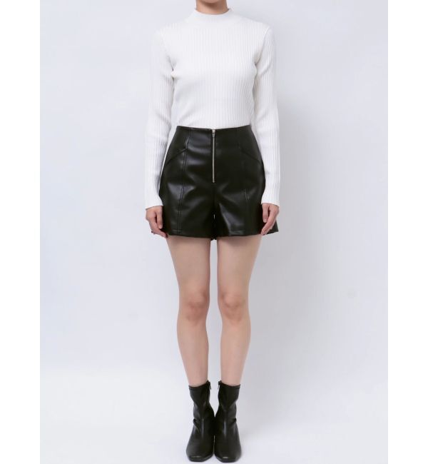 MURUA「フェイクレザーショートパンツ」|その他|