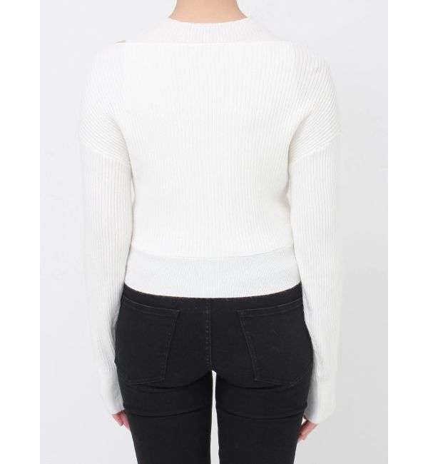 MURUA「ドッキングカシュクールニット」|ニット・セーター|