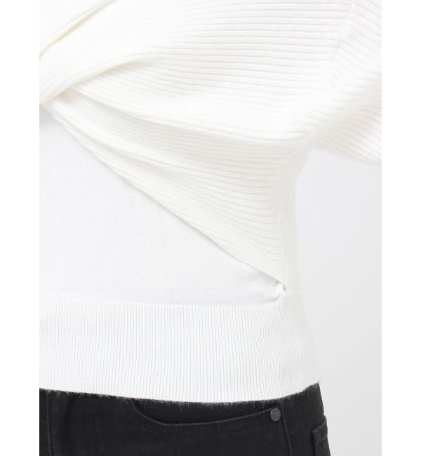 MURUA「ドッキングカシュクールニット」|ニット・セーター|