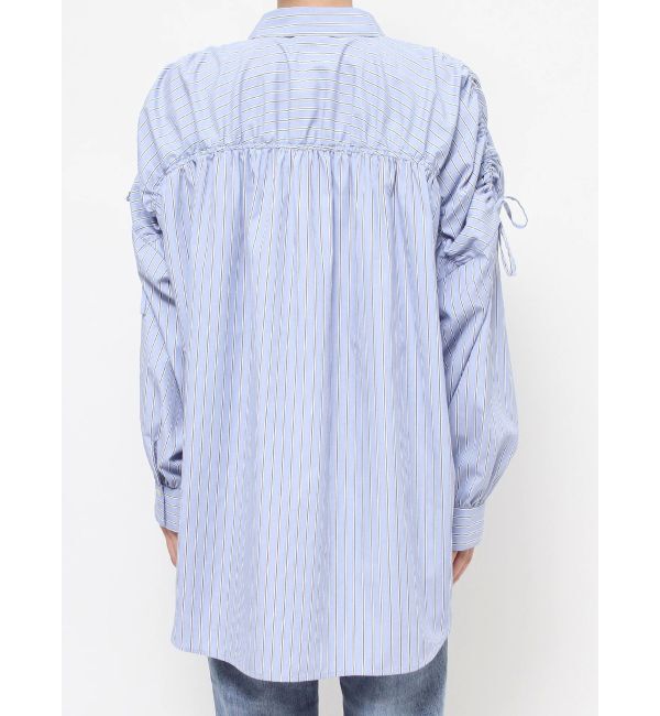 Ungrid「2Wayギャザーデザインシャツ」|シャツ・ブラウス|