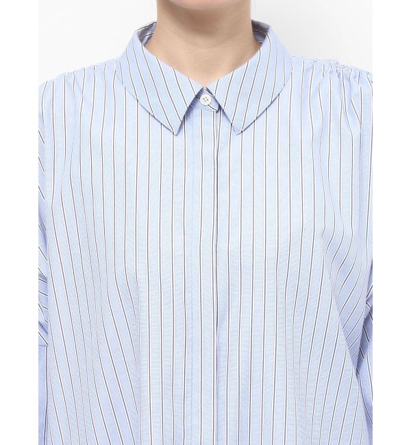 Ungrid「2Wayギャザーデザインシャツ」|シャツ・ブラウス|