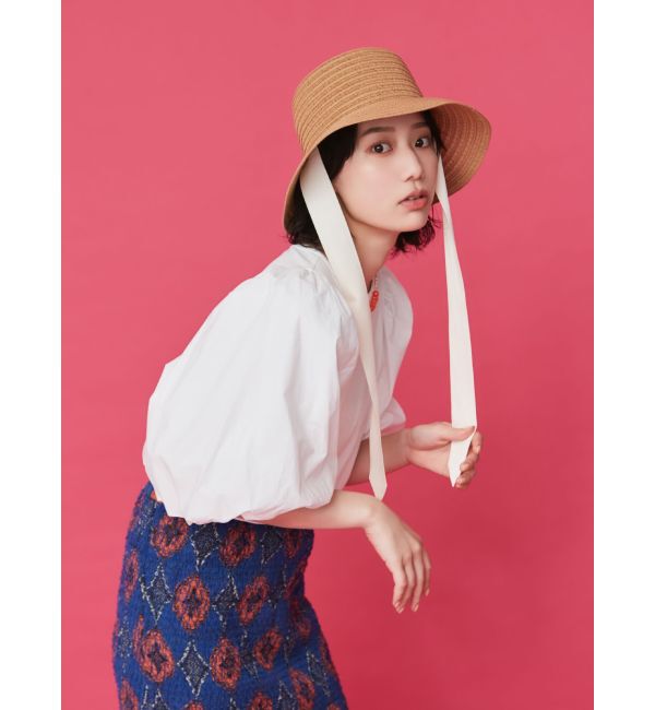 Ungrid「【WEB限定】パフスリーブドッキングブラウス」|シャツ・ブラウス|