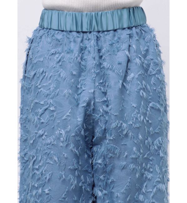 Ungrid「ジャカードワイドラフパンツ」|その他|