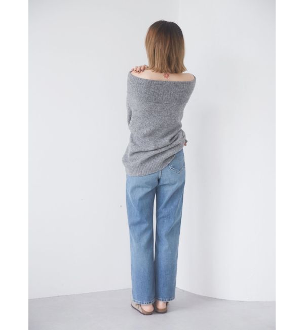 Ungrid「オフショルルーズニット」|ニット・セーター|