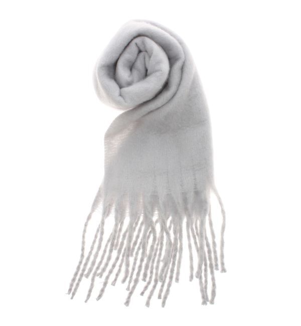 Ungrid「起毛大判ニットマフラー」|マフラー|