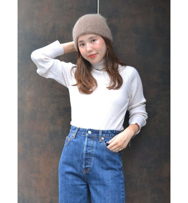 Ungrid「ウール混ニット帽」|ニット帽|