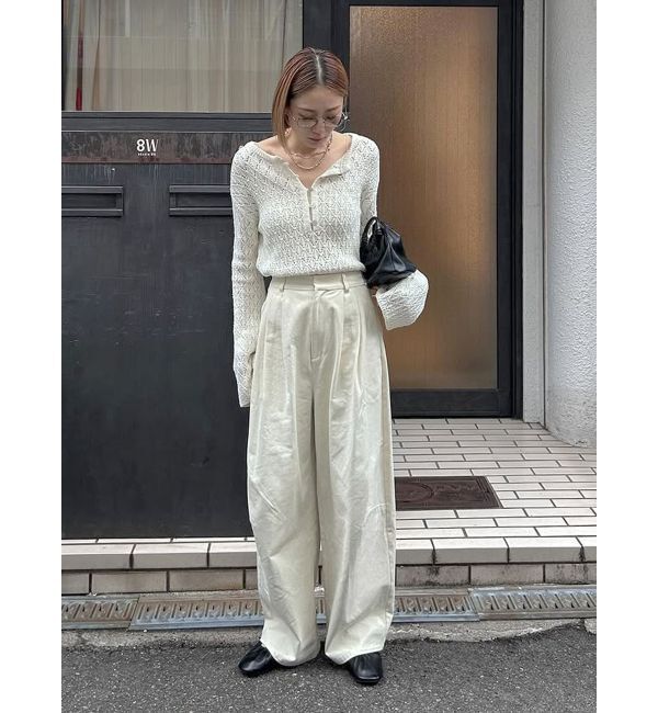 Ungrid「コクーンチノパンツ」|その他|