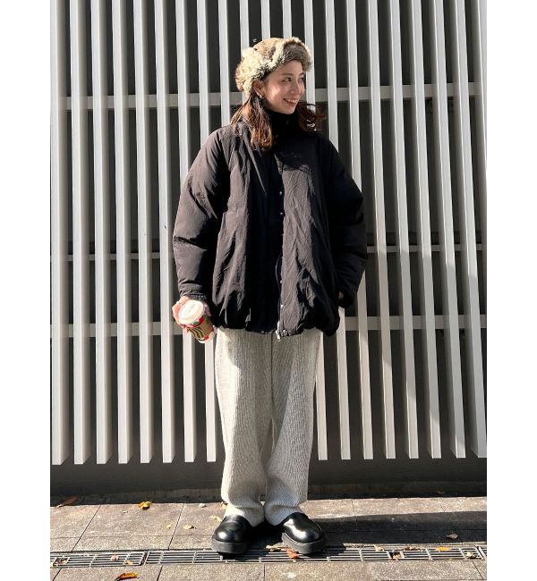 Ungrid「ミドル丈中綿ルーズブルゾン」|ブルゾン・スタジャン|