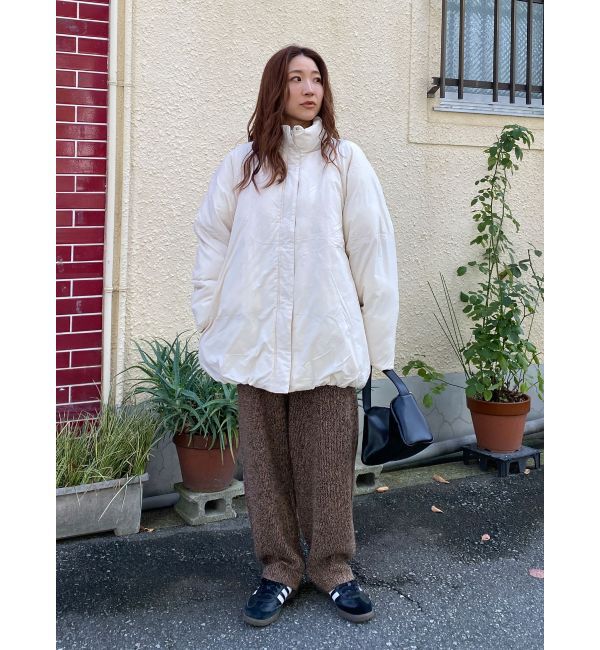 Ungrid「ミドル丈中綿ルーズブルゾン」|ブルゾン・スタジャン|