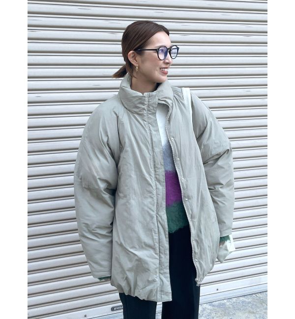 Ungrid「ミドル丈中綿ルーズブルゾン」|ブルゾン・スタジャン|