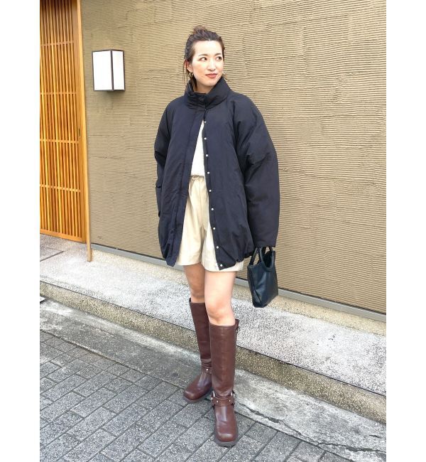 Ungrid「ミドル丈中綿ルーズブルゾン」|ブルゾン・スタジャン|