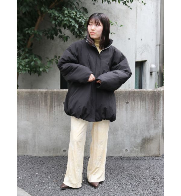 Ungrid「ミドル丈中綿ルーズブルゾン」|ブルゾン・スタジャン|