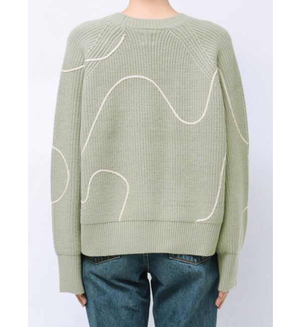 Ungrid「テープデザインルーズニット」|ニット・セーター|