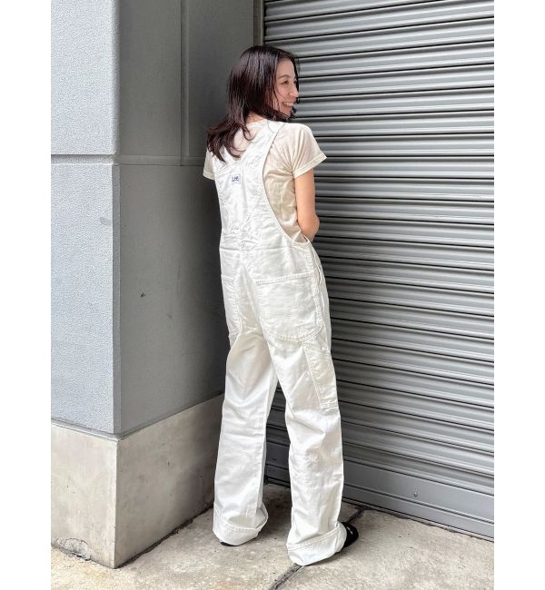 Ungrid「Lee別注 ワッペンデザインデニムサロペット」|オールインワン|