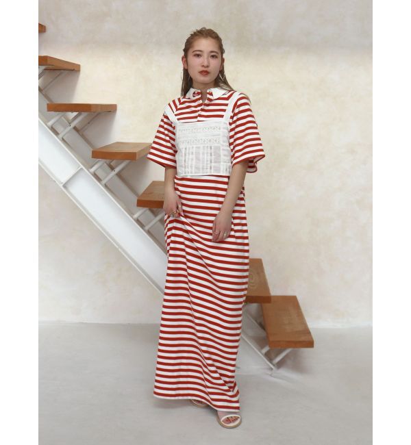 Ungrid「バックレースアップコットンキャミ」|キャミソール|